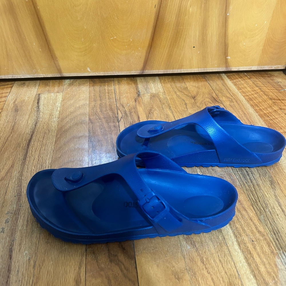 Birkenstock Royal Blue Toe Loop Sandals